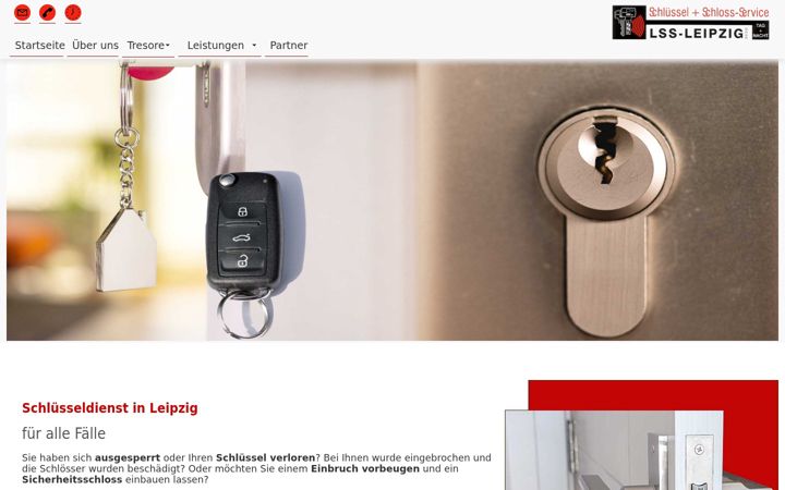 Screenshot of lss-leipzig.de