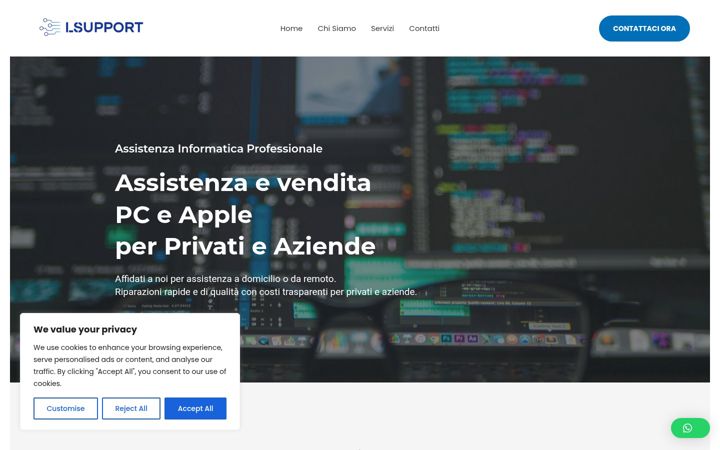Screenshot of lsupport.it