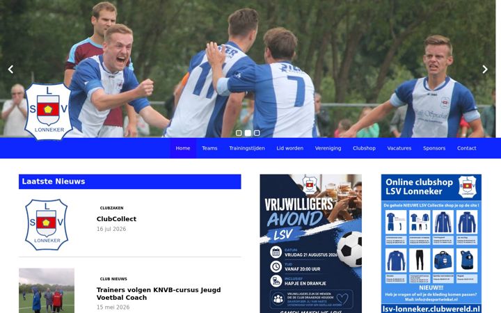 Screenshot of lsv-lonneker.nl