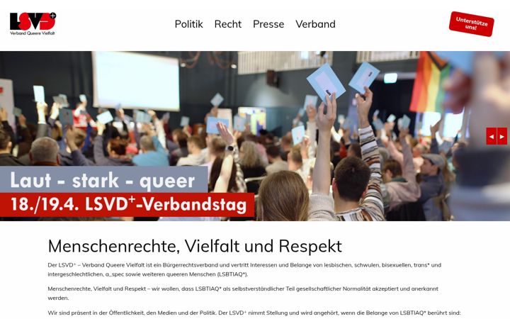 Screenshot of lsvd.de
