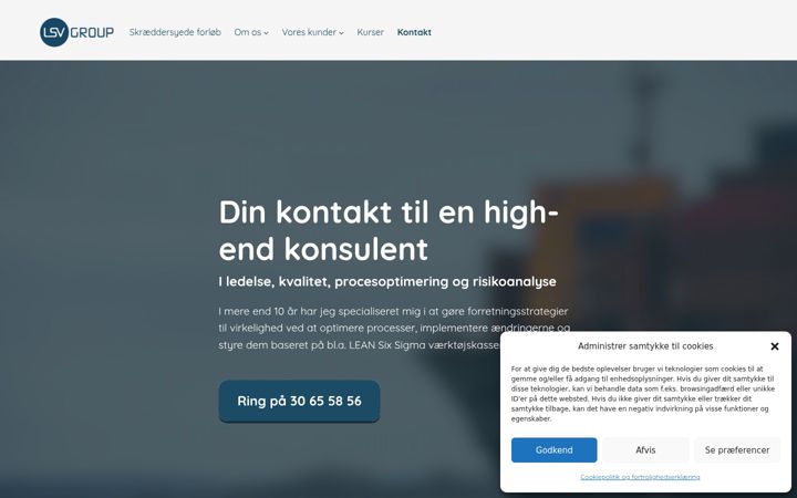 Screenshot of lsvgroup.com