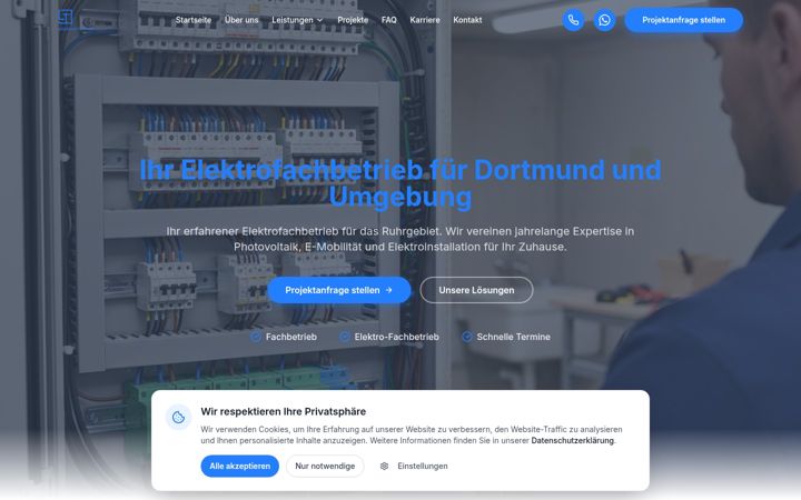 Screenshot of lt-gebaeudetechnik.de