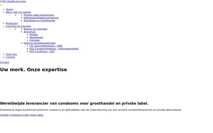 Screenshot of ltc-condooms.nl