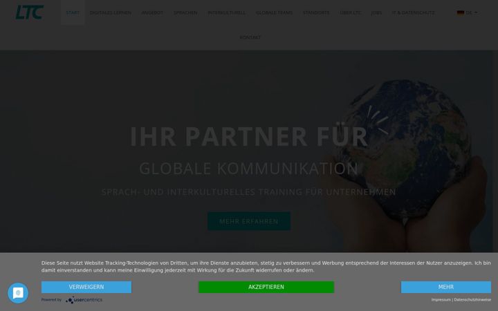 Screenshot of ltc-online.de