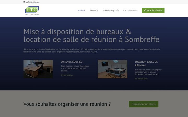 Screenshot of ltcoffice.be