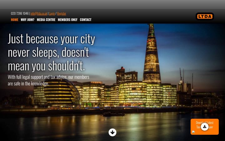 Screenshot of ltda.co.uk