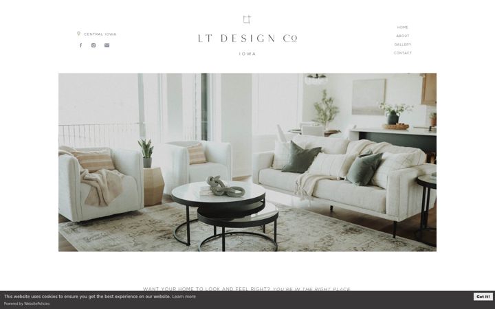 Screenshot of ltdesigncoia.com