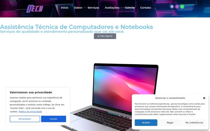 Screenshot of ltechrs.com.br