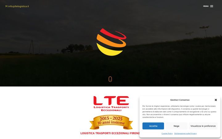 Screenshot of ltelogistica.it