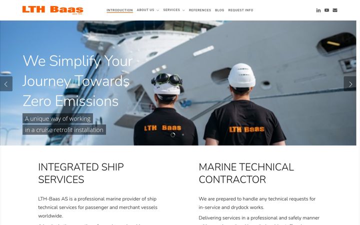 Screenshot of lth-baas.com
