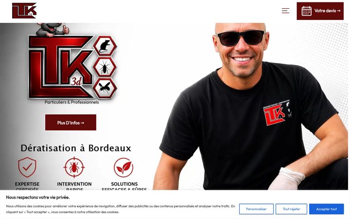 Screenshot of ltk3d.com