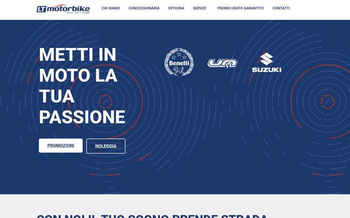 Screenshot of ltmotorbike.it