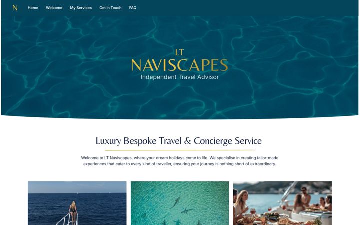 Zrzut ekranu ltnaviscapes.co.uk