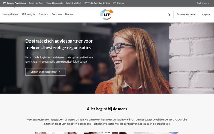 Screenshot του ltp.nl