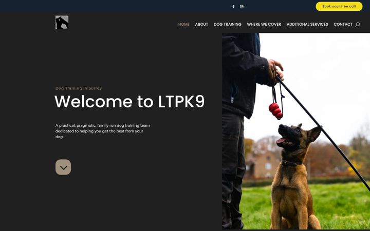 Screenshot of ltpk9.com