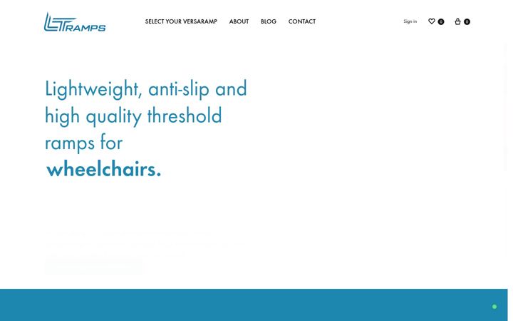 Screenshot of ltramps.com