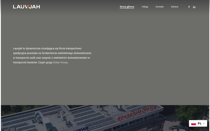 Screenshot of ltransport.pl
