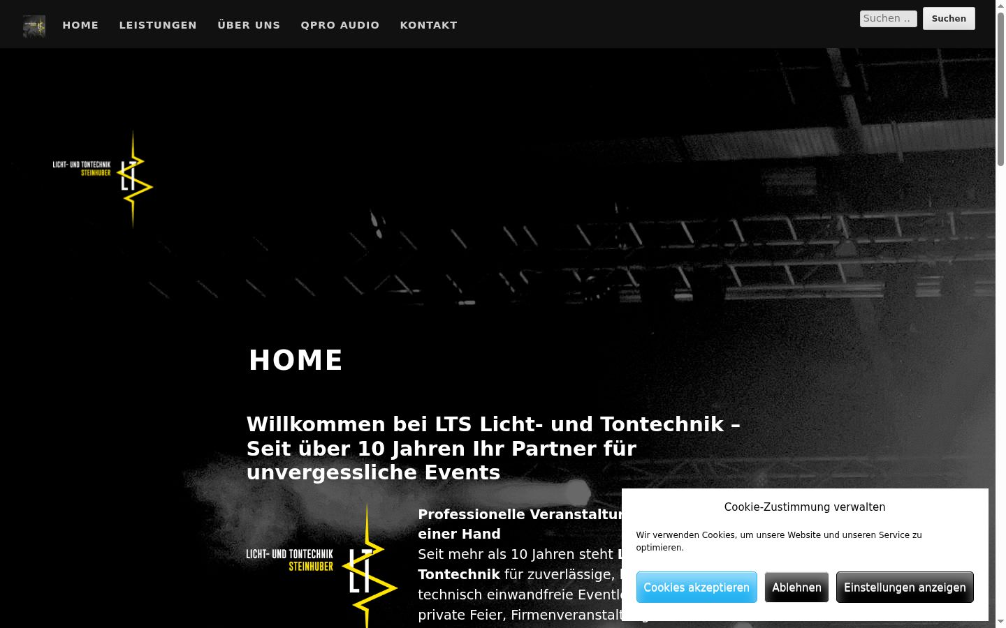 Screenshot tal-banner tal-kunsens muri qabel kwalunkwe interazzjoni