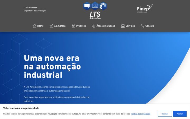 Screenshot of ltsautomation.com