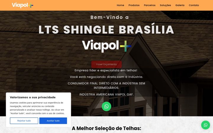Screenshot of ltsshinglebrasilia.com.br
