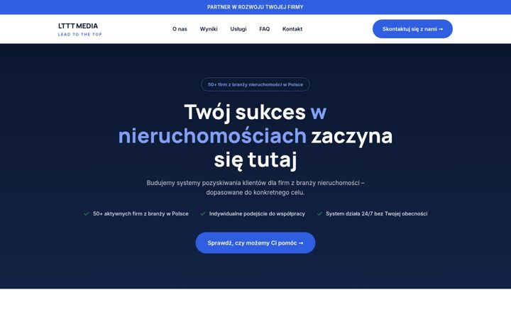 Screenshot of ltttmedia.pl