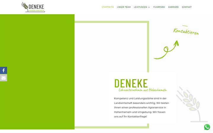 Screenshot of lu-deneke.de