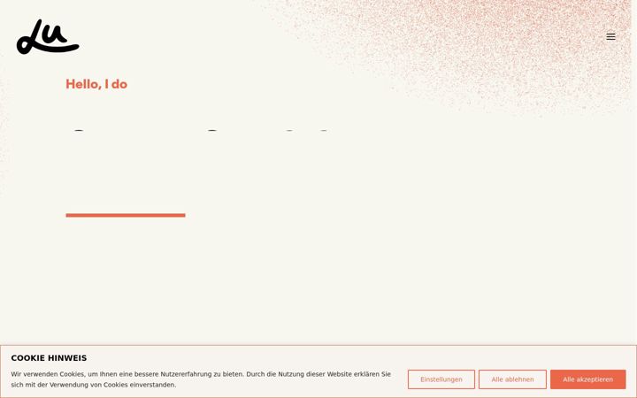 Screenshot of lu-designs.de