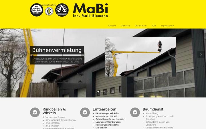 Screenshot of lu-mabi.de