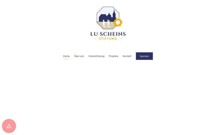 Screenshot of lu-scheins-stiftung.de
