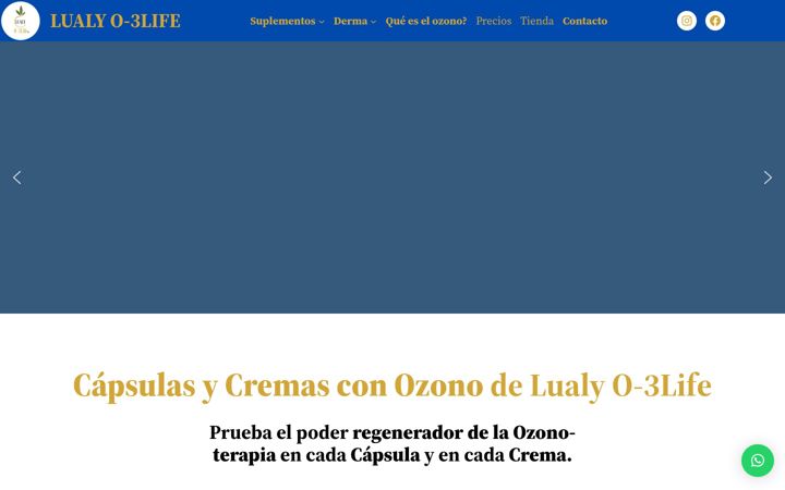Screenshot of lualy-o3life.com