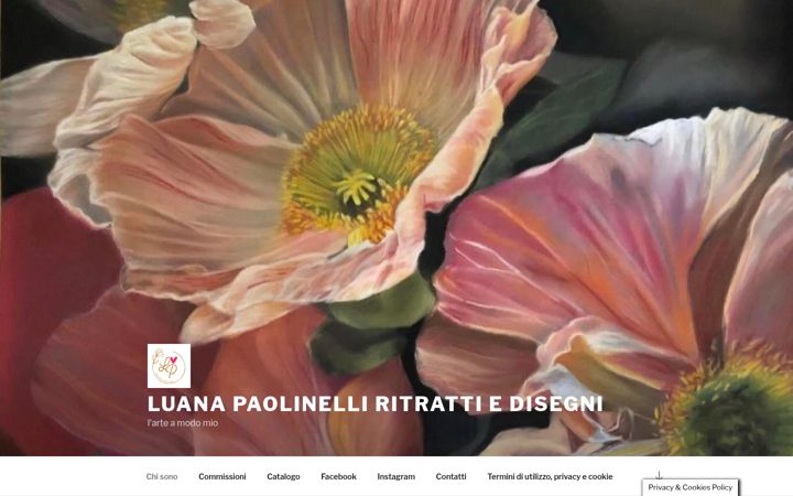 Screenshot of luanapaolinelli.it