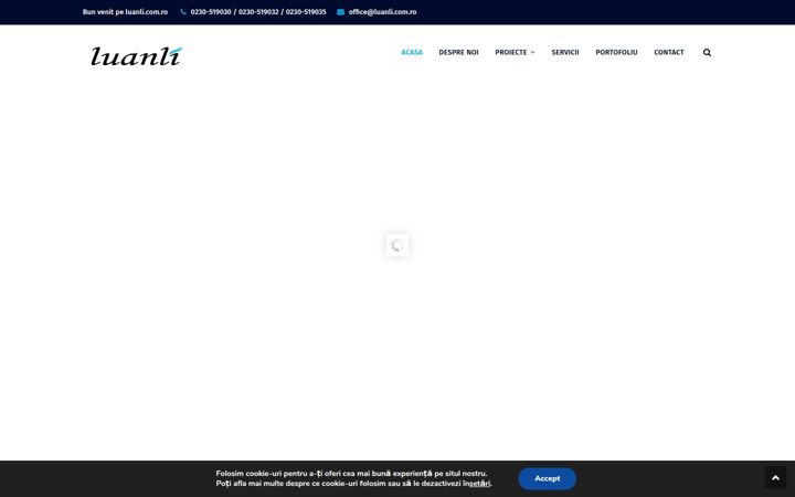 Екранна снимка на luanli.com.ro
