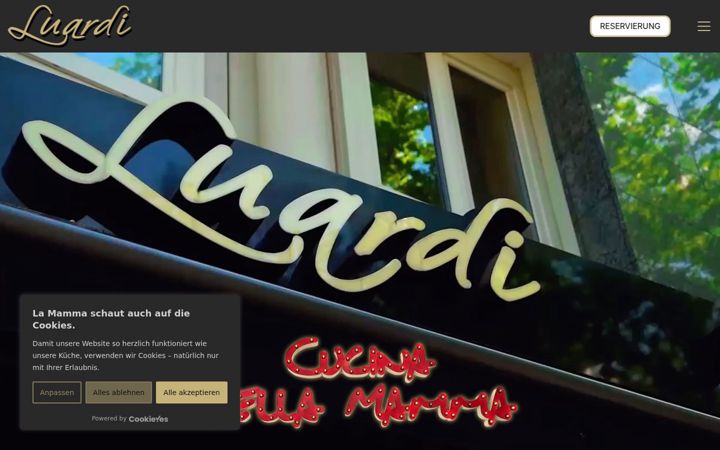 Screenshot of luardi.de