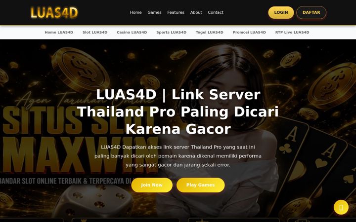 Screenshot of luas4d.com