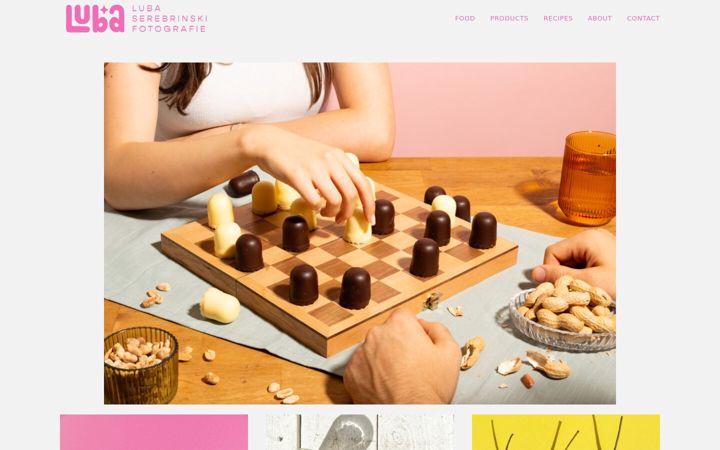 Screenshot of luba-fotografie.de