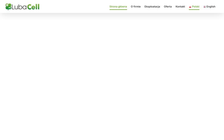 Screenshot of lubacell.com