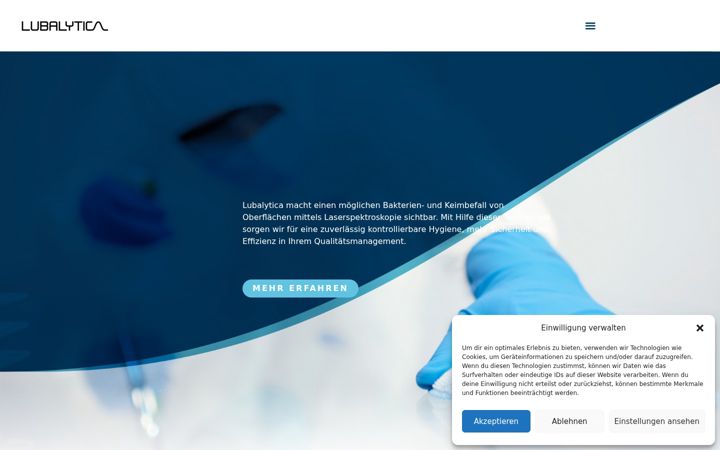 Screenshot of lubalytica.com