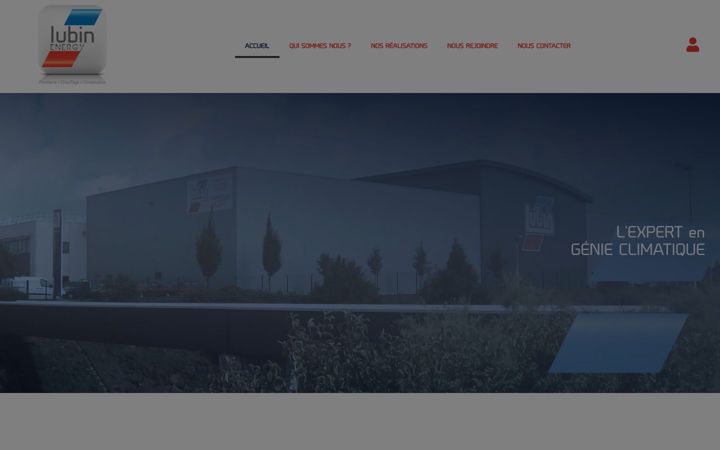 Screenshot of lubin-energy.fr
