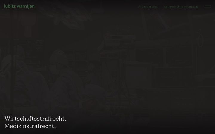 Screenshot of lubitz-warntjen.de