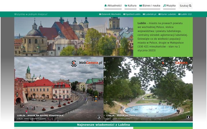 Screenshot of lublin.website
