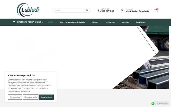 Screenshot of lubludi.es