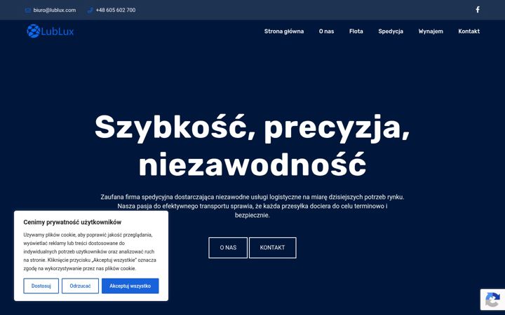 Screenshot of lublux.com