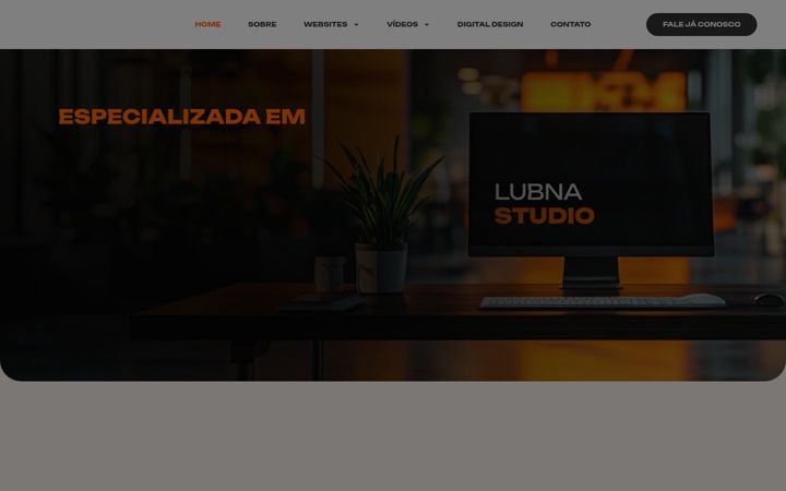 Screenshot of lubna.com.br