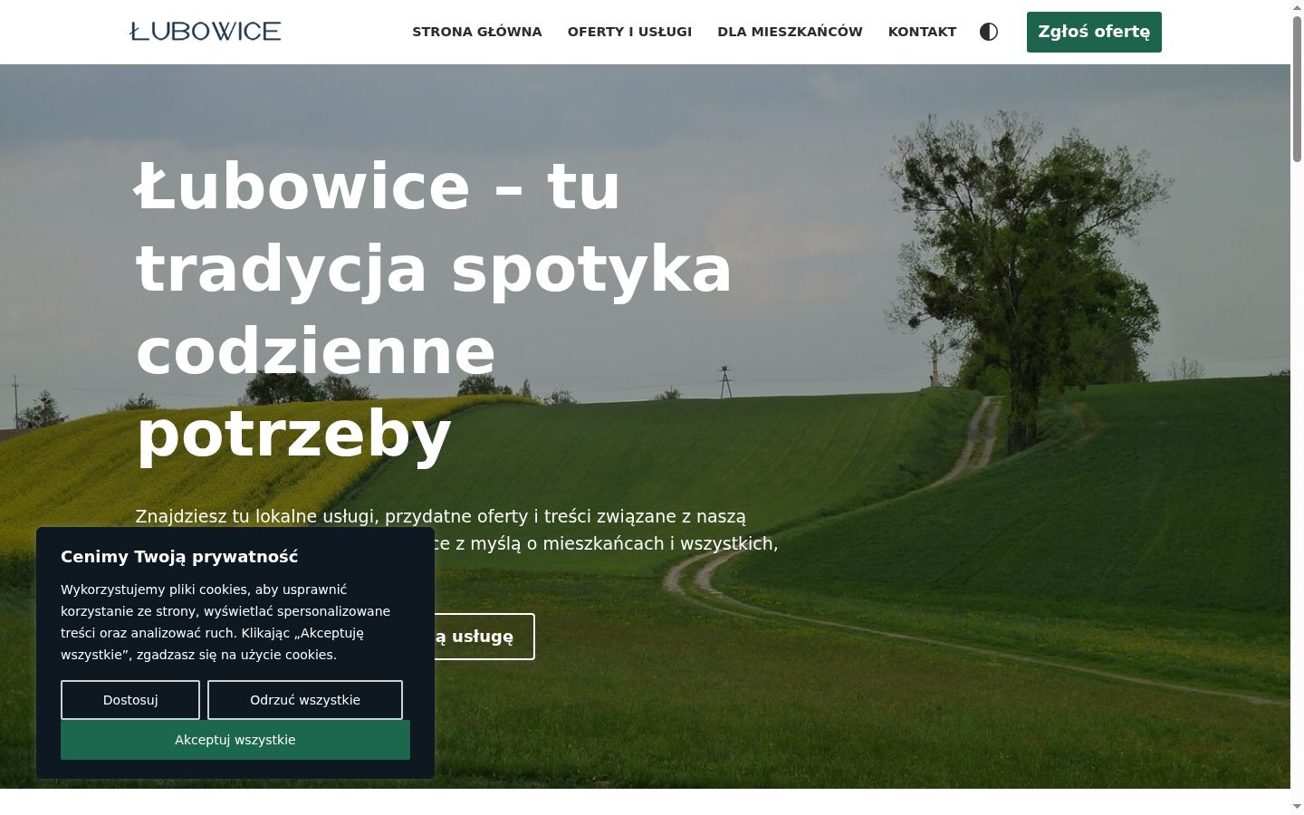 Sutikimo reklamjuostės, rodytos prieš bet kokią sąveiką, ekrano kopija