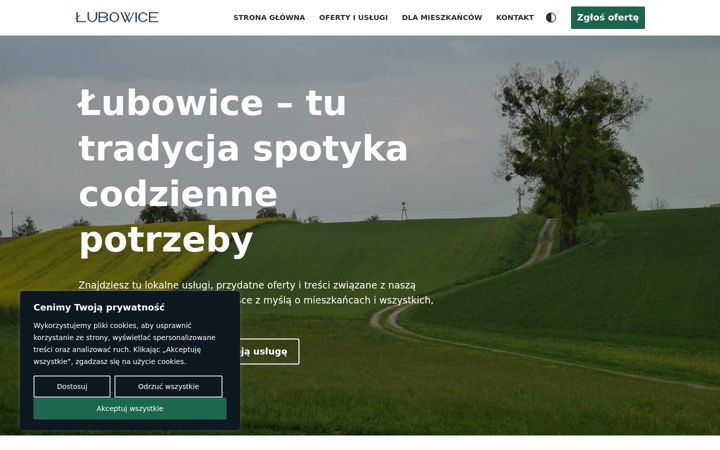 Screenshot of lubowice.pl