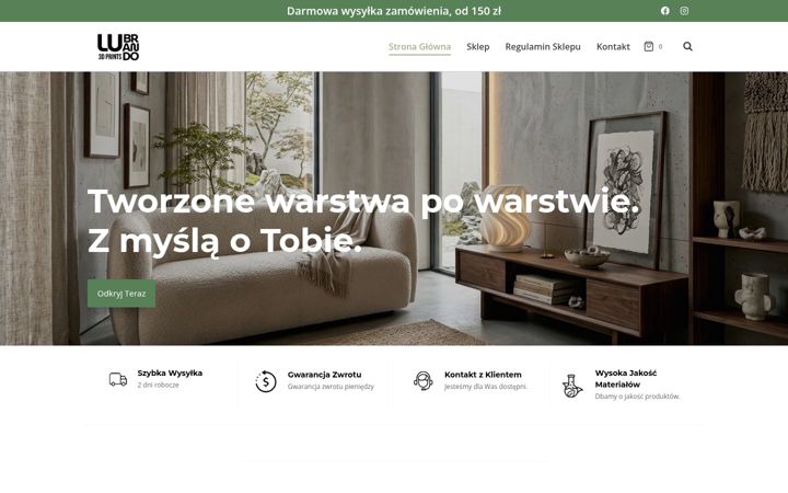 Screenshot του lubrando.pl