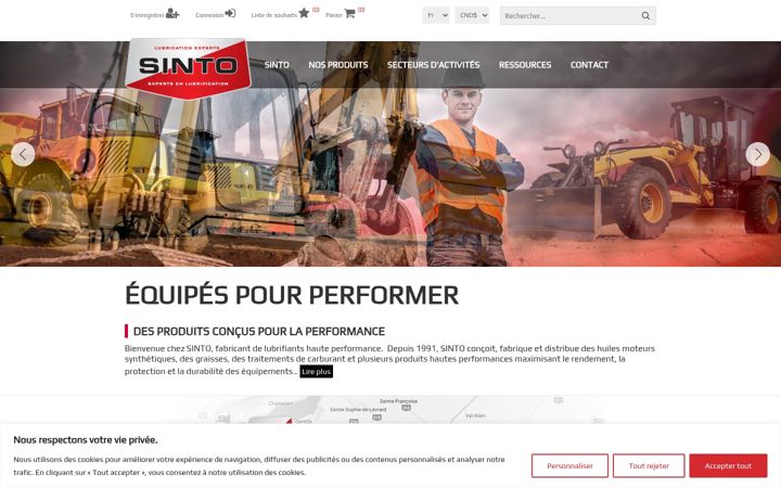 Screenshot of lubrilab.com