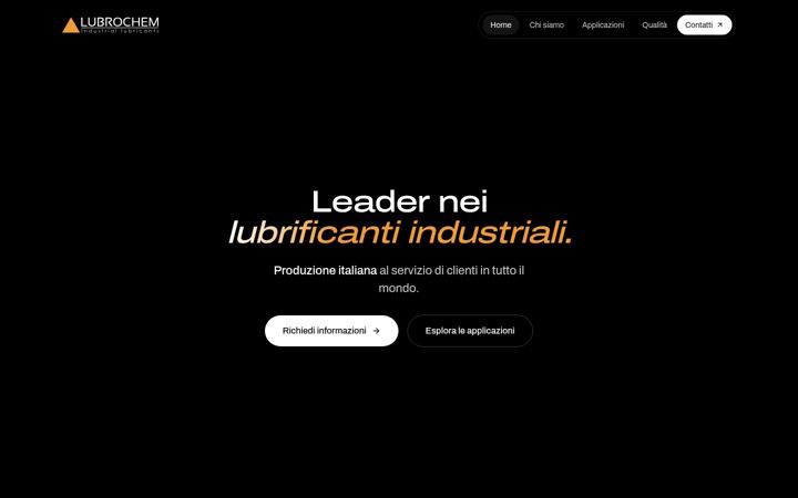 Screenshot of lubrochem.eu