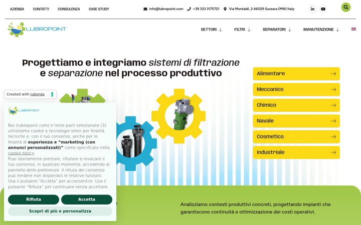 Screenshot von lubropoint.com