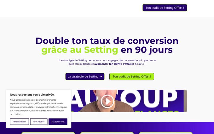 Screenshot of luc-saudemont.fr